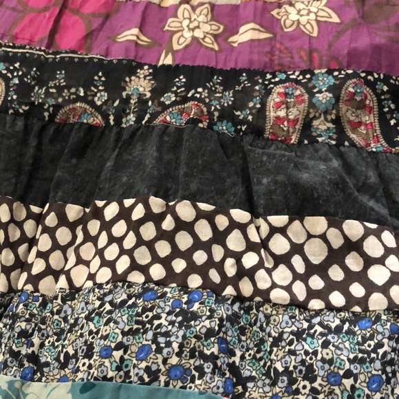 Boho Tiered Circle Skirt - Picture 7 of 8